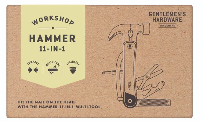 Hovedbilde Multiverktøy Hammer 11 i 1 Gentleman's Hardware