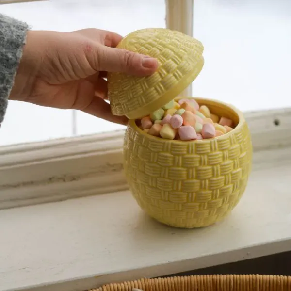 Hovedbilde Porselensegg med lokk fra Porsgrunds ...