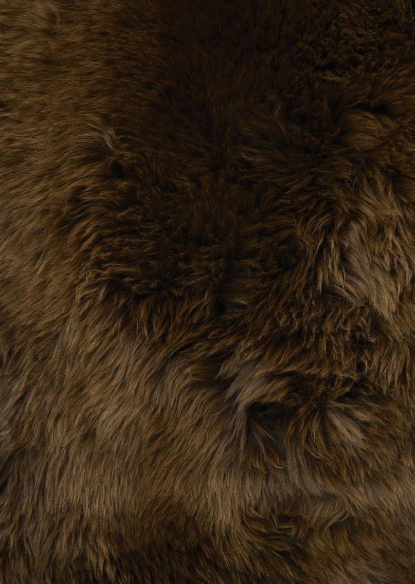 Gently dobbelt saueskinn – Natural Brown