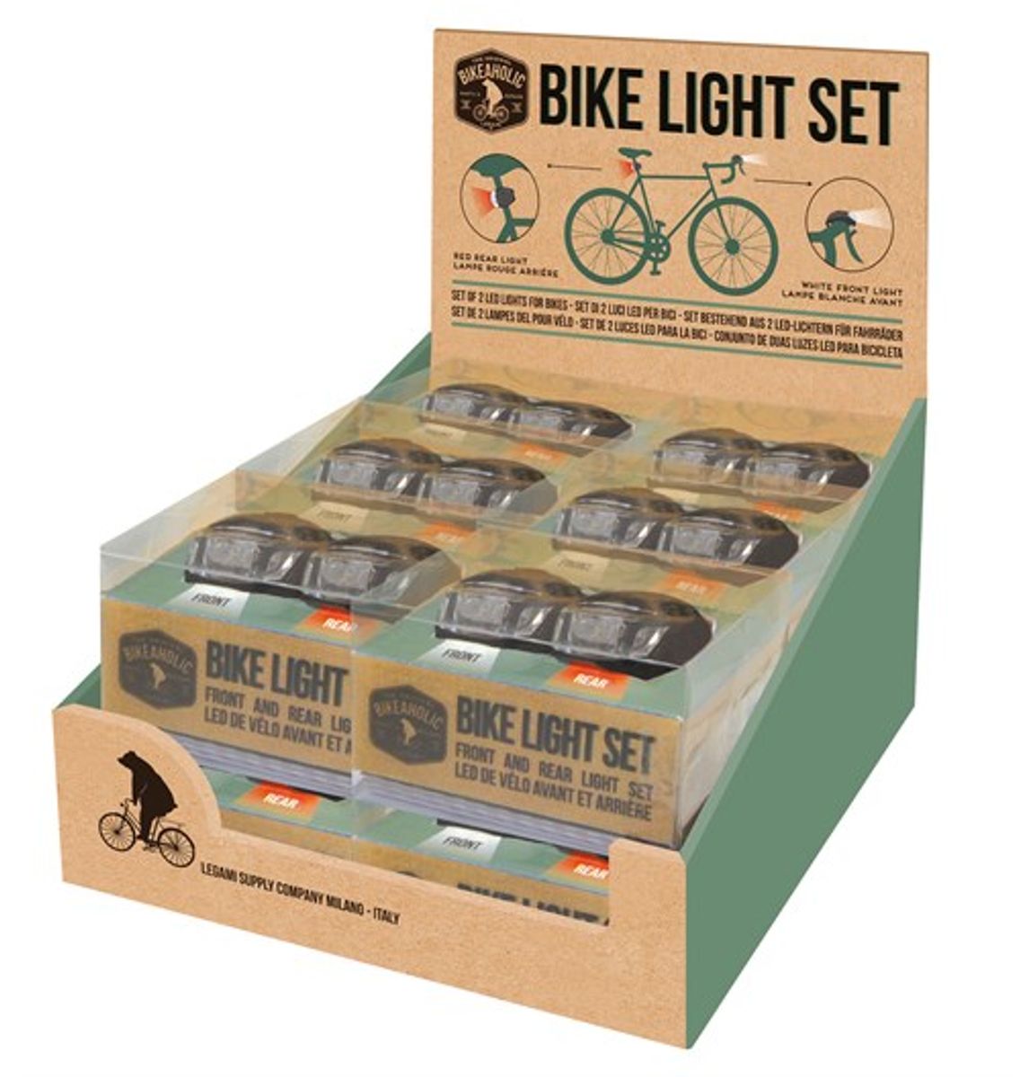 Sykkellys Bikeaholic