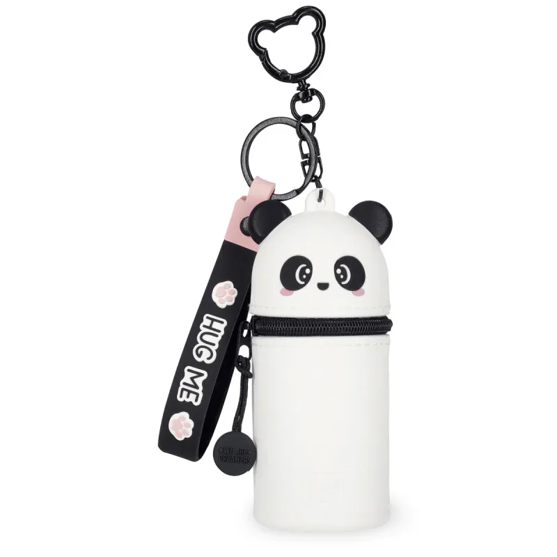 Mini Kawaii Panda – Søt mini pung med nøkkelring