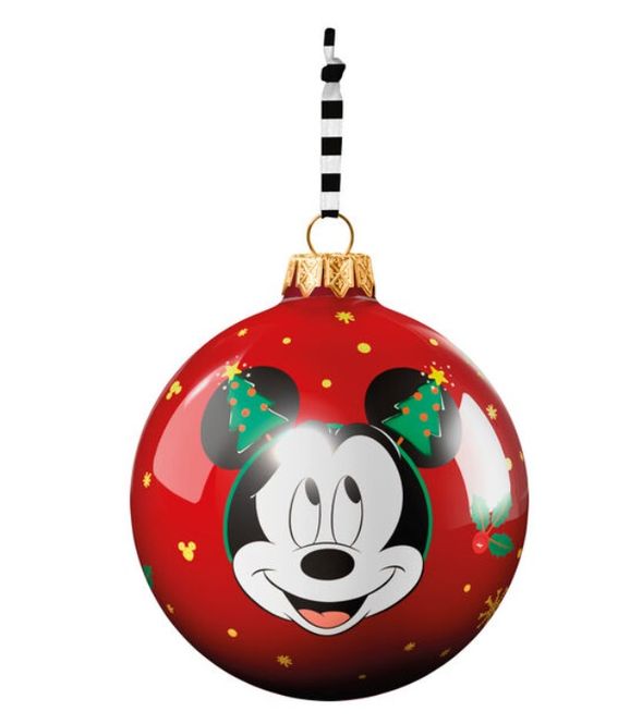 Hovedbilde Disney Julekule - Mikke Mus 8 cm