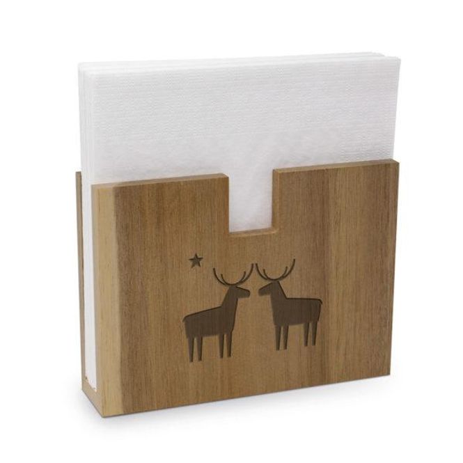 Hovedbilde Serviettholder Pure Deer  i tre fra PPD 