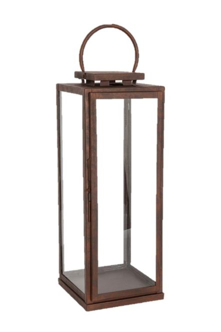 Hovedbilde Halvor Bakke Nordseter lanterne H56 Rustfarget og ...