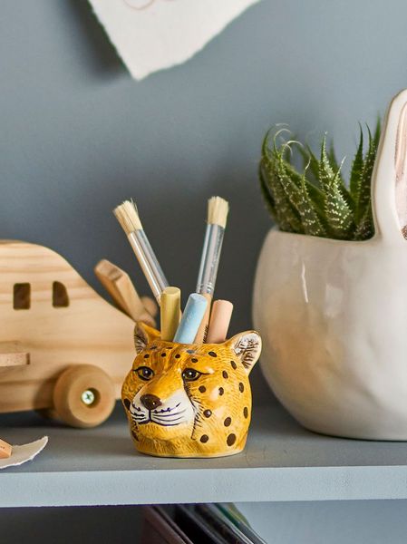 Hovedbilde Bloomingville Vase Leopard liten