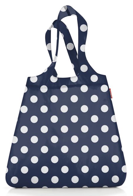 Hovedbilde Handlenett 15L Dots Mørkeblå - Reisenthel