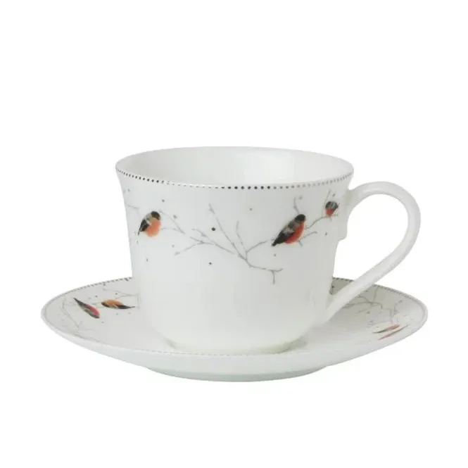 Hovedbilde Dompap Kaffekopp & Skål Porsgrund Porselænsfabrik