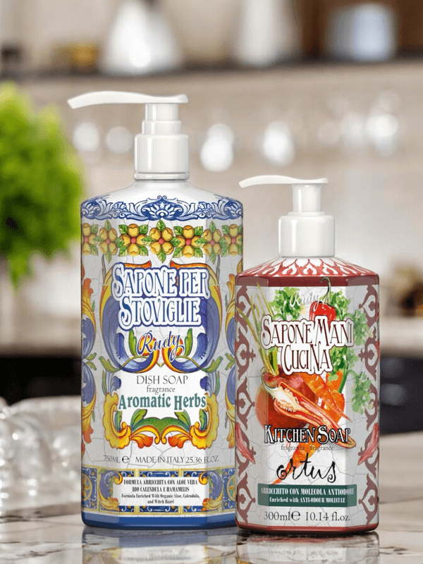 Rudy Oppvaskmiddel Aromatic Herbs 750 ml – italienske urter
