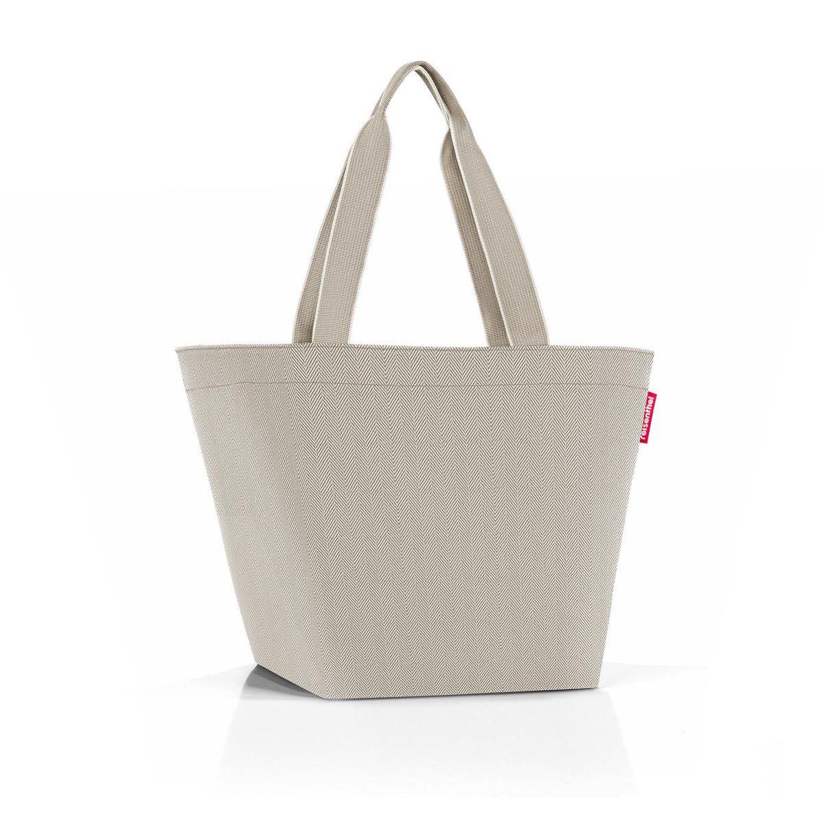 Veske Shopper M Herringbone Sand - Reisenthel