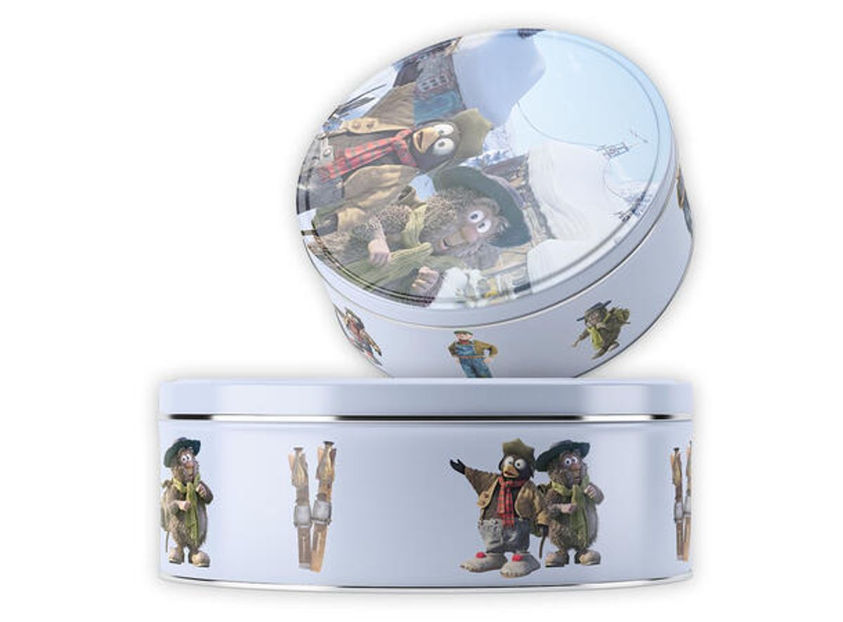 Flåklypa Kakebokser sett a 2 stk