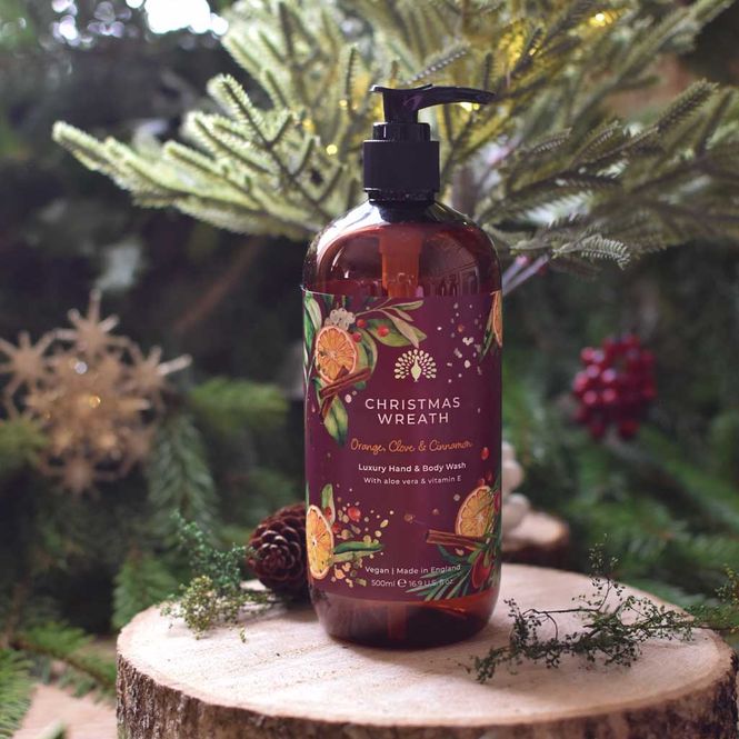 Hovedbilde Flytende Såpe 500ml - Christmas Wreath