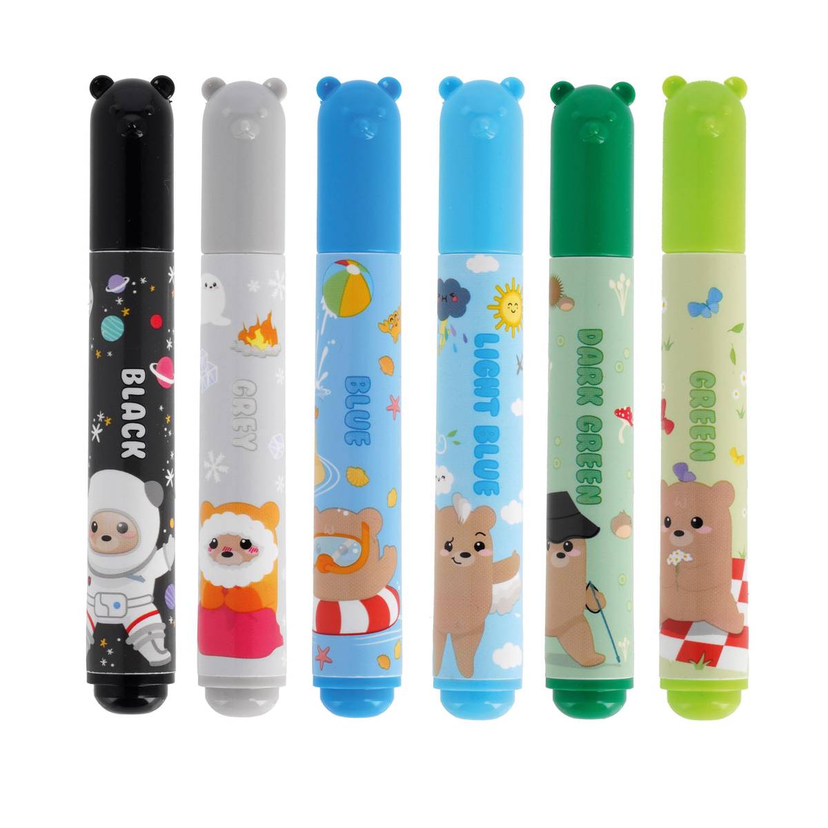 Tusj 12pk Teddy Friends  Legami