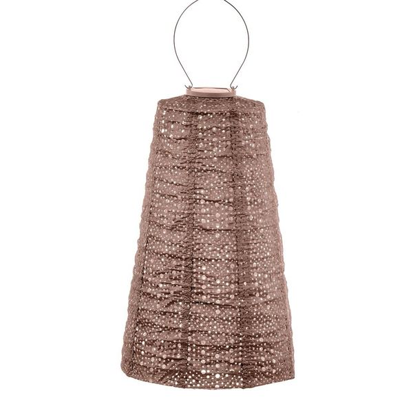 Hovedbilde Lumiz Solcelle Led Lykt Lampshade 28 Funale Mocha ...
