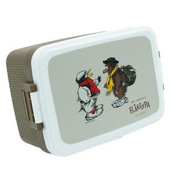 Hovedbilde Flåklypa matboks Samtalen, Ludvig & Solan