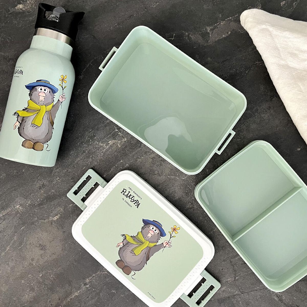 Flåklypa matboks Grønn, Ludvig