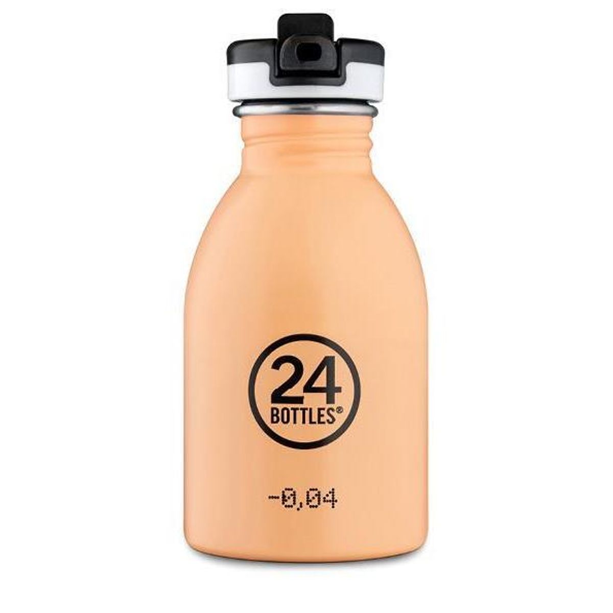 24 Bottles Drikkeflaske 250ml - Peach Orange