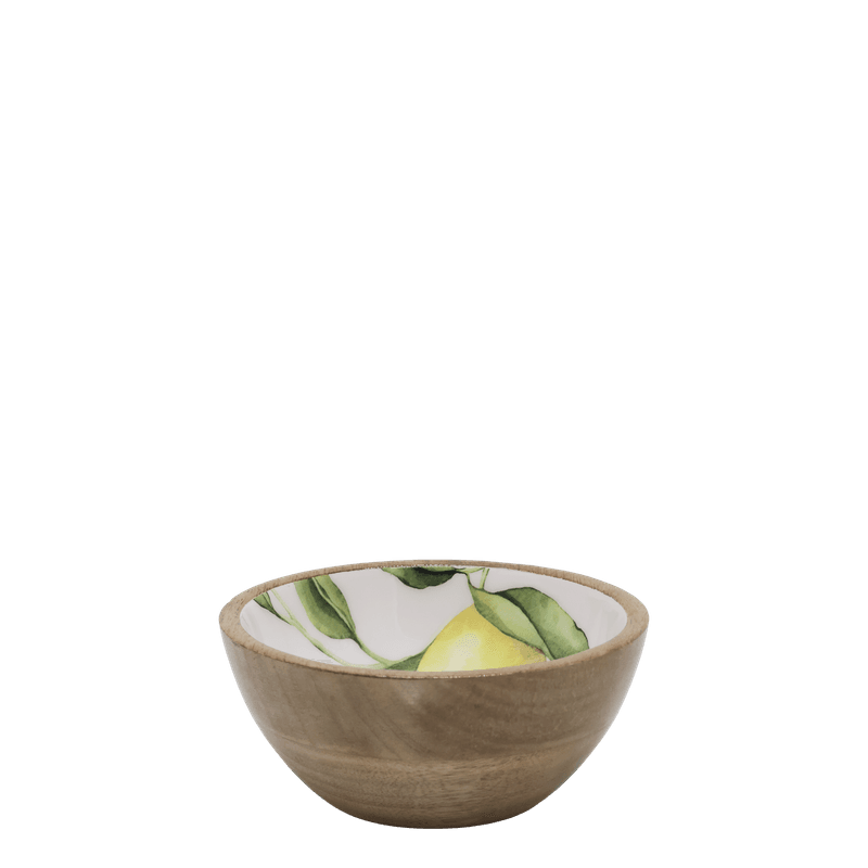 Tours skål med sitroner – Mangotre (Ø15 cm)