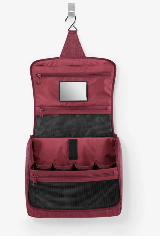 Reisenthel Toalettmappe 4L XL (opphengbar), maroon