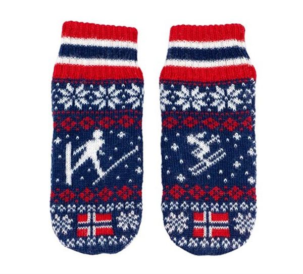 Bilde av Skisport Strikkevotter 100% ull L/XL
