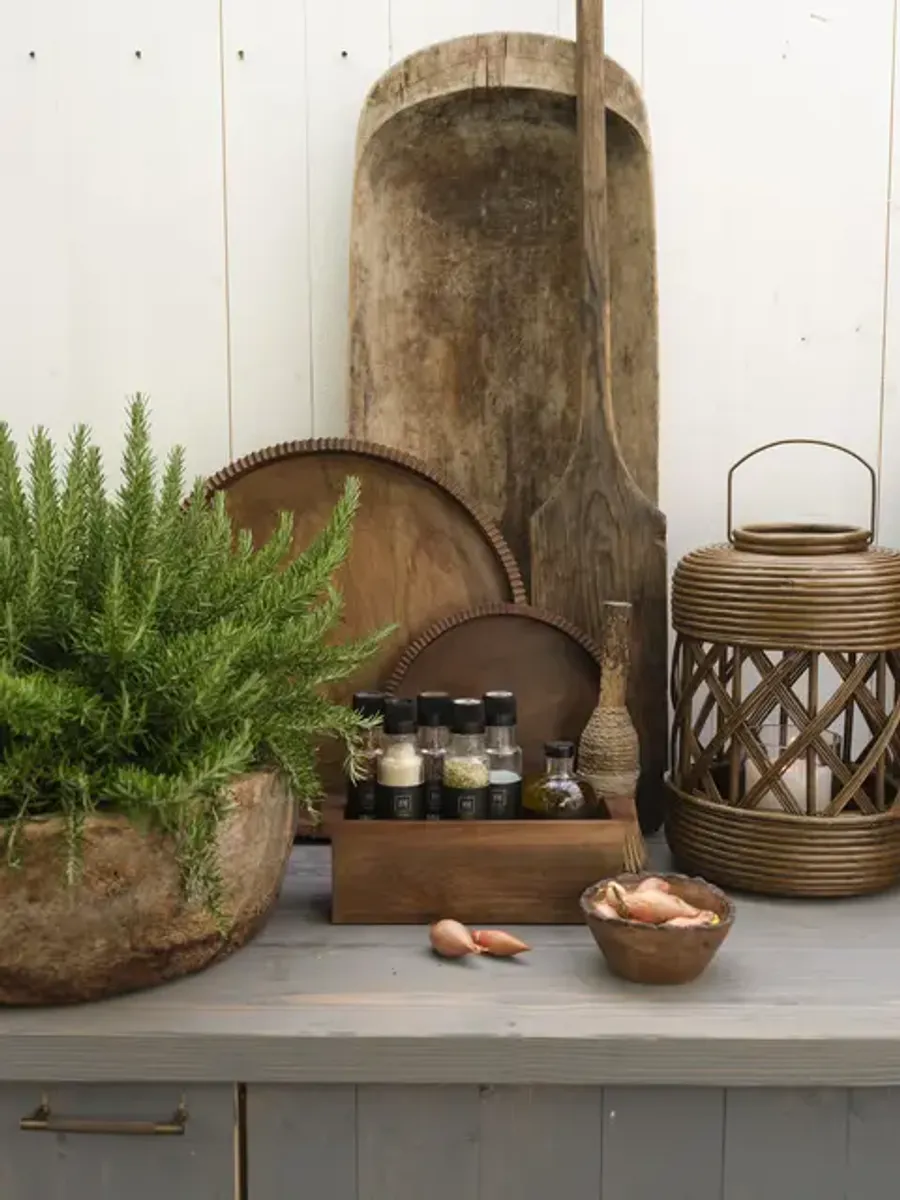 Halvor Bakke Roma rotting lyslykt kryss H40, Brun