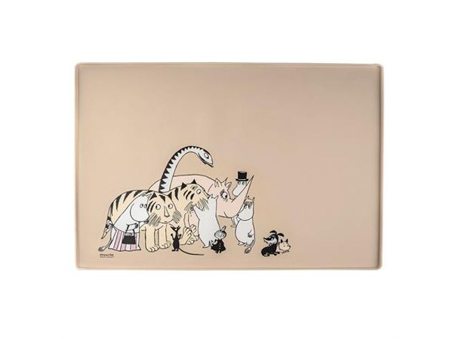 Hovedbilde Mummi Pets Silikonmatte Beige 60 x 40 cm