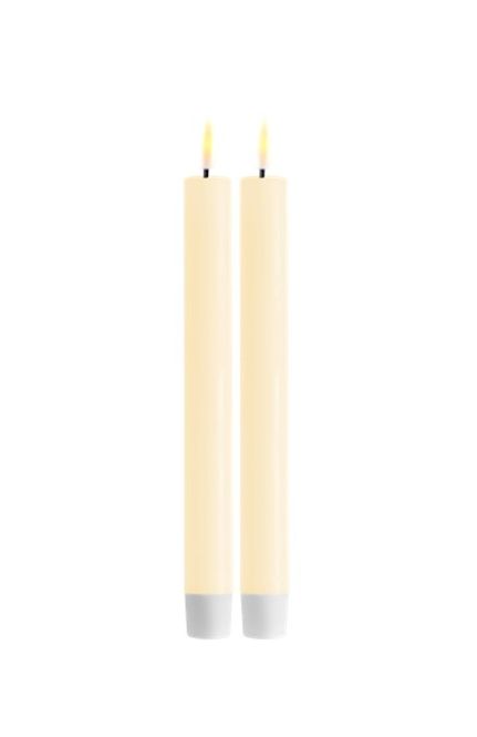 Hovedbilde Deluxe Homeart Cream LED Kronelys 2PK 24 cm