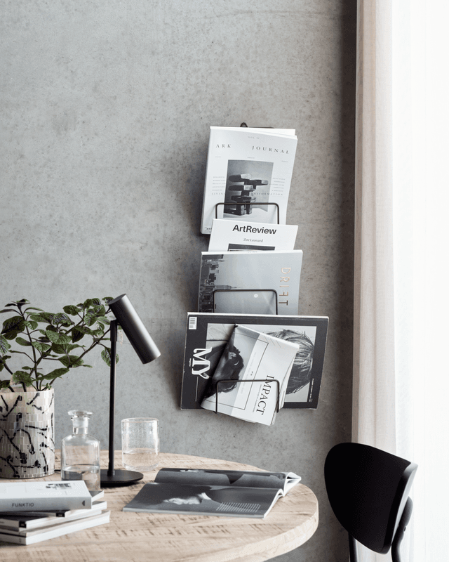Magasinholder Mag fra House Doctor, antikk brun