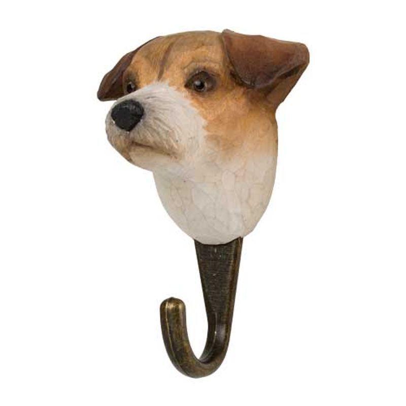 Håndskåret Krok – Jack Russel Terrier  Wildlife Garden