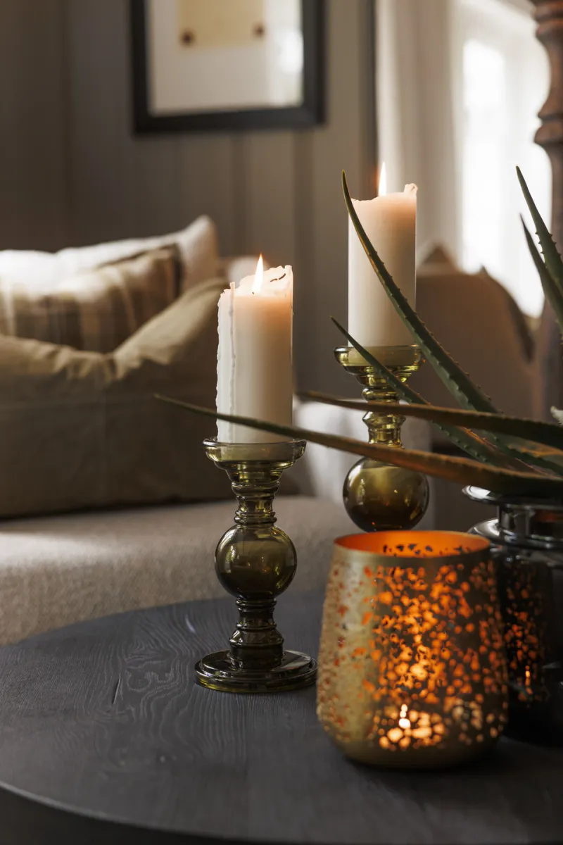 Lama Anderlecht lyslykt H18,Messing med hull