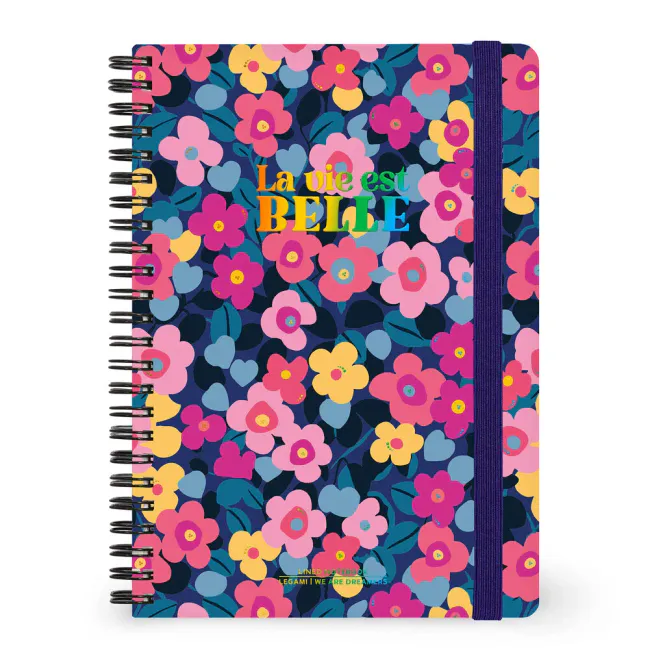 Hovedbilde Notatbok Spiral A5 Flower
