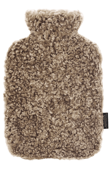 Hovedbilde Varmtvannsflaske i ekte saueskinn Skinnwille, ...