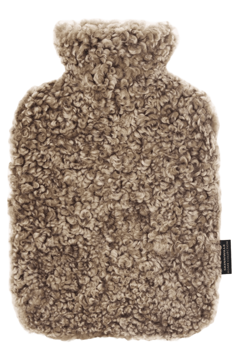 Varmtvannsflaske i ekte saueskinn Skinnwille, Sahara