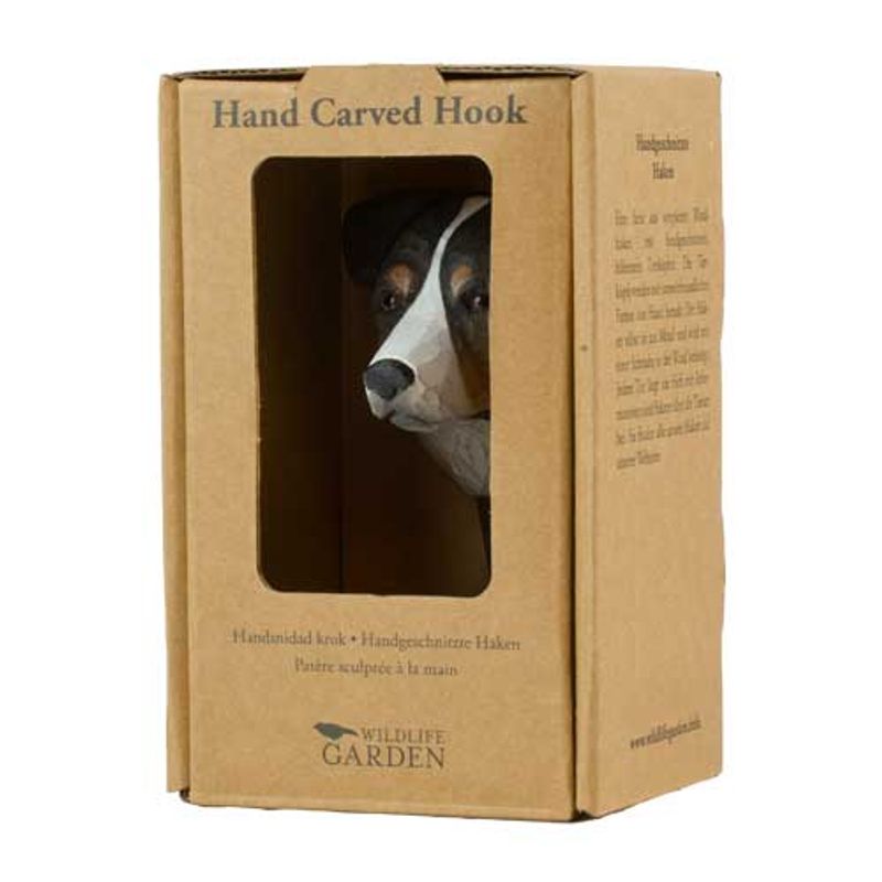 Håndskåret Krok – Australsk Gjeterhund Wildlife Garden