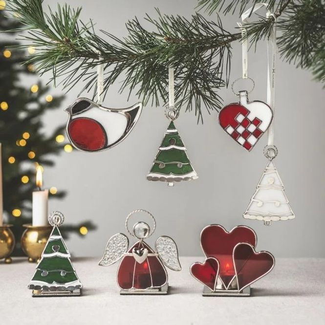 Hovedbilde Hengepynt Juletre Hadeland Glassverk