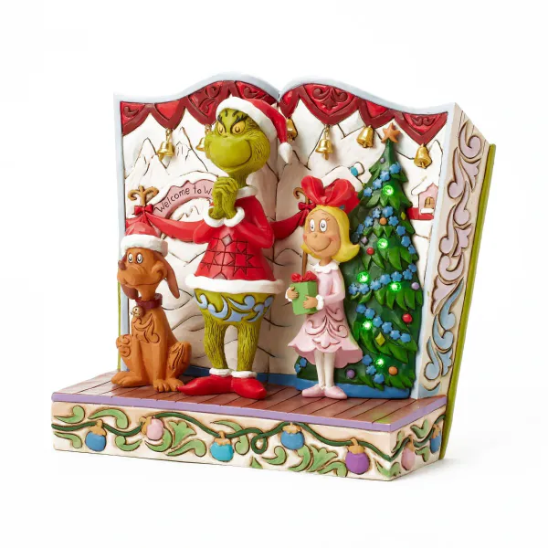 Hovedbilde Grinchen med Cindy-Lou og Max - Grinch Storybook