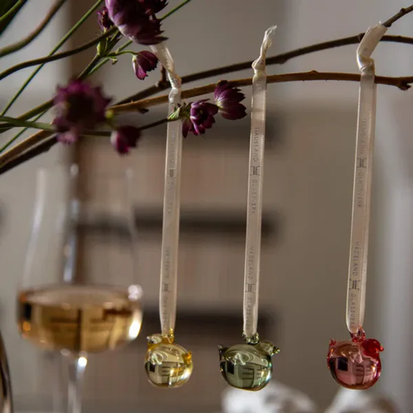 Hovedbilde Hadeland Glasskyllinger heng klar 5 cm 3 stk
