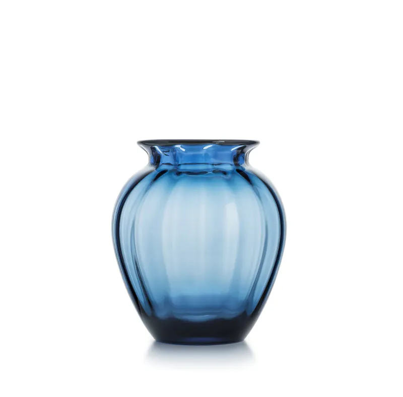 Emily Vase 23cm Blå Optikk